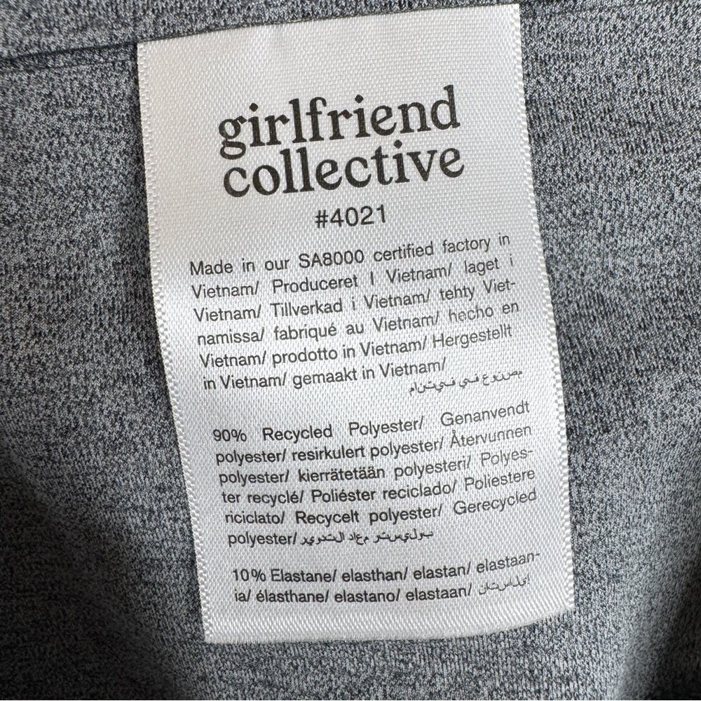 GIRLFRIEND COLLECTIVE Float Ultralight High Rise Legging NEW Size XXXL Gray - Picture 11 of 12